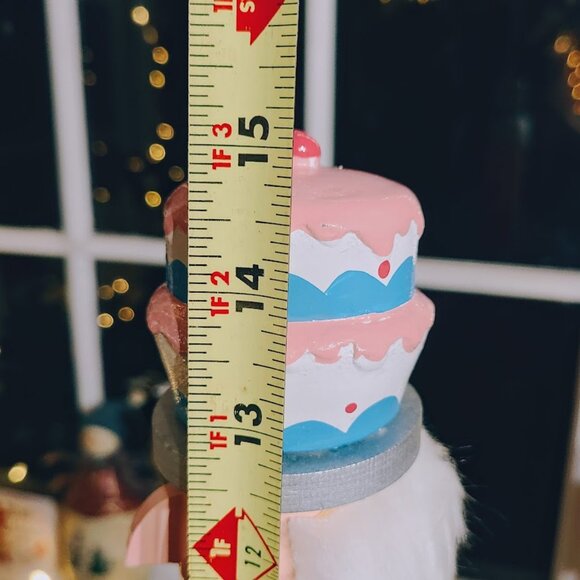 Pink Christmas Nutcracker Soldier Wooden Statue Xmas Decoration Holiday Decor - Picture 14 of 14